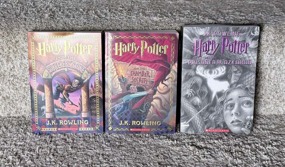 Harry Potter 1-3 Set (Sorcerer's Stone, Chamber of Secrets, Prisoner of Azkaban)